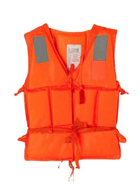 Professional Buoyancy Life Vest for Adults - Portable Oxford Cloth Life Jacket with Rescue Rope