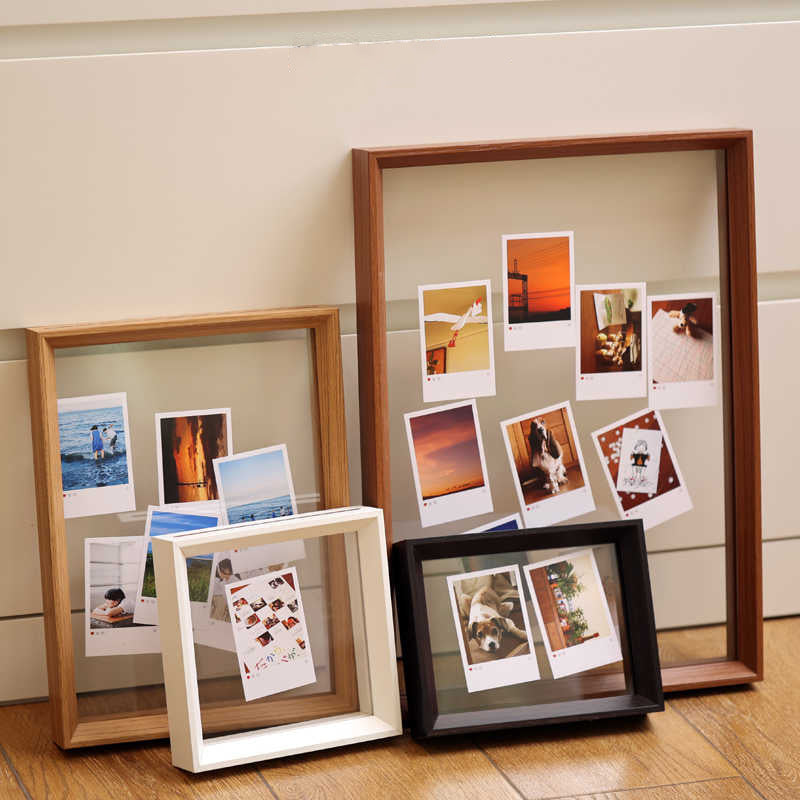 Instant Photo Frame Display Stand for Postcards, Tickets & Collectibles