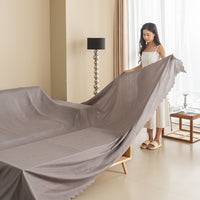 Furniture Dust Cover for Sofa and Table Protection, Banana Leaf Pattern