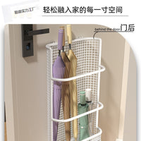 Wall-Mounted Umbrella Stand with Cartoon Cat Ear Design for Home Entryway