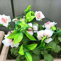 Garden Metal Trellis for Climbing Plants, Roses, Hydrangeas, and Clematis