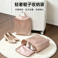Portable Travel Shoe Storage Bag for Sneakers and High Heels, Dustproof and Dirt-Resistant Luggage Organizer