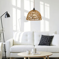 Handwoven Rattan Decorative Lampshade for Pendant Lights - European Style