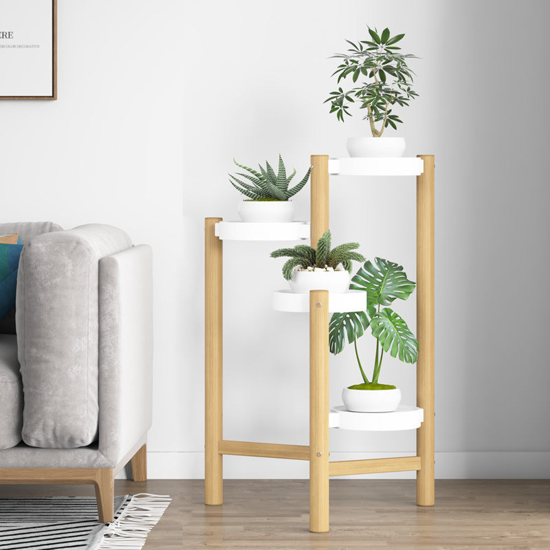 Multi-Tier Nordic Iron Art Plant Stand for Indoor Living Room Decor