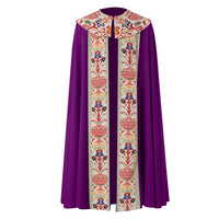 Medieval Court Cloak Cape for Halloween and Stage Performance