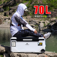 Fishing Cooler Box Large Capacity Insulated Ice Chest for Sea Fishing and Boat Fishing