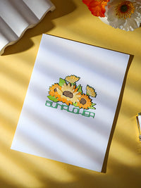 Sunflower Four-Leaf Clover 3D Pop-Up Card for Birthday, Christmas, New Year, and All Occasions