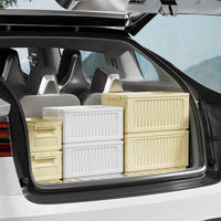 Ins-Style Foldable Industrial Storage Box with Lid for Home Organization and Moving