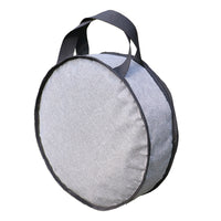 Outdoor Round Grill Fire Pit Storage Bag Tent Fishing Guard Sunshade Plate