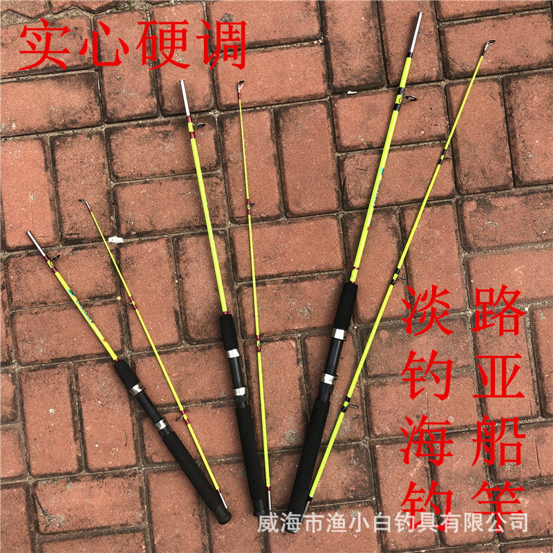 Solid Hard Lure Fishing Rod Spinning Casting Sea Boat Rod