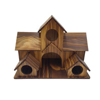 Wooden Birdhouse Feeder Outdoor Garden Decoration