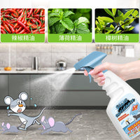 Indoor Plant-Based Rodent Repellent Spray for Home Use
