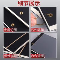 A4/A5 Hardcover Sketchbook with Detachable Pages for Art Students, Refillable Drawing Pad