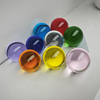 5CM Multi-Color Crystal Ball Ornament for Parties, Weddings, and Desktop Decor