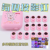 Happy Birthday Projector Light for Party Decoration and Photo Props, Creative Gift for Kids Girls