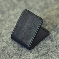 BJD Doll Leather Wallet Card Holder for Uncle Dolls - Horizontal and Vertical Styles in Black and Brown