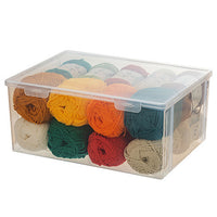Large Capacity Yarn Storage Box for Knitting and Crochet Supplies