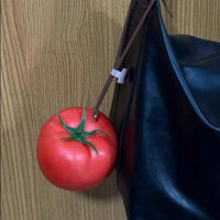 Fruit Car Rearview Mirror Hanging Ornament for Stress Relief and Bag Decoration
