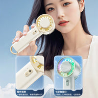 Mini Portable USB Handheld Desk Fan with Strong Airflow