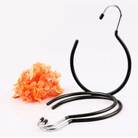 Multi-functional Non-slip Scarf, Tie, and Towel Hanger with Circular Design