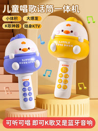 Kids Wireless Karaoke Microphone with Echo, Early Education Toy for Boys & Girls