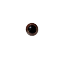 Brown Crystal Eyes Fabric Accessories Coffee Color Doll Toy Eyes DIY Accessories Wholesale