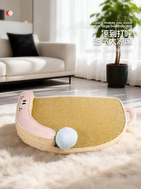 Summer Pet Cooling Bed with Washable Mat for Small Dogs and Cats