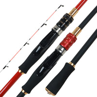 Fiberglass Soft Tail Raft Fishing Rod Carbon Micro-Lead Pole for Whitefish and Culter