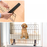 Amazon Small Pet Playpen Free Assembly Isolation Gate Simple Dog House Indoor Household Dog Fence Door Stop