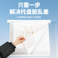 Disposable Absorbent Bird Cage Liners for Parrot Droppings and Food Waste, 50/100 Count