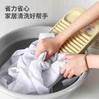 Thickened Non-Slip Plastic Laundry Washboard for Hand Washing Clothes