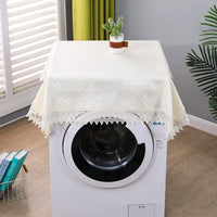 Washing Machine Dust Cover, Refrigerator & Air Conditioner Top Cover, Multi-use Square Appliance Cover