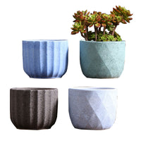 Ceramic Succulent Planter Pots - Creative Home Decor for Small Plants