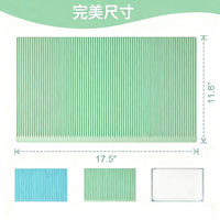 Food-Grade Silicone Refrigerator Shelf Liner, Drawer Mat, Non-Slip & Mildew-Proof, Trimmable Cabinet Liner