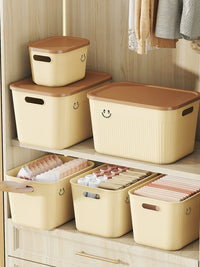 Large Storage Box with Lid for Home Organization, Snacks, Toys, and Sundries