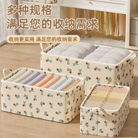Thickened Fabric Storage Bins for Clothes and Sundries, Home Dormitory Organizer Baskets