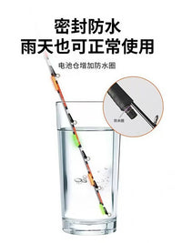 Raft Fishing Rod Tip with LED Night Light, Full/Half Titanium or Fiberglass