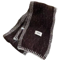 Vintage Blended Wool Knitted Scarf Korean Style Thickened Winter Neck Warmer