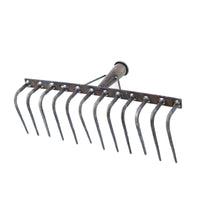 Steel Multi-tooth Rake for Gardening and Farming