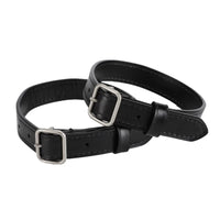 Genuine Leather Cuff Straps for Coats and Jackets - Adjustable Wrist Bands