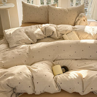 Double-Layer Gauze Duvet Cover Set, A-Class Infant-Friendly, Anti-Pilling & Fade-Resistant