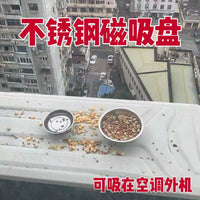 Outdoor Bird Feeder Tray for Small Birds - Balcony & Garden Use