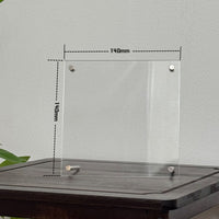 Clear Acrylic Photo Frame Postcard Display Stand for Tickets and Pictures