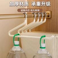 Z-Shaped Non-Slip Pants Hangers for Wardrobe Organization, Goose-Neck Design, Space-Saving Trousers Rack