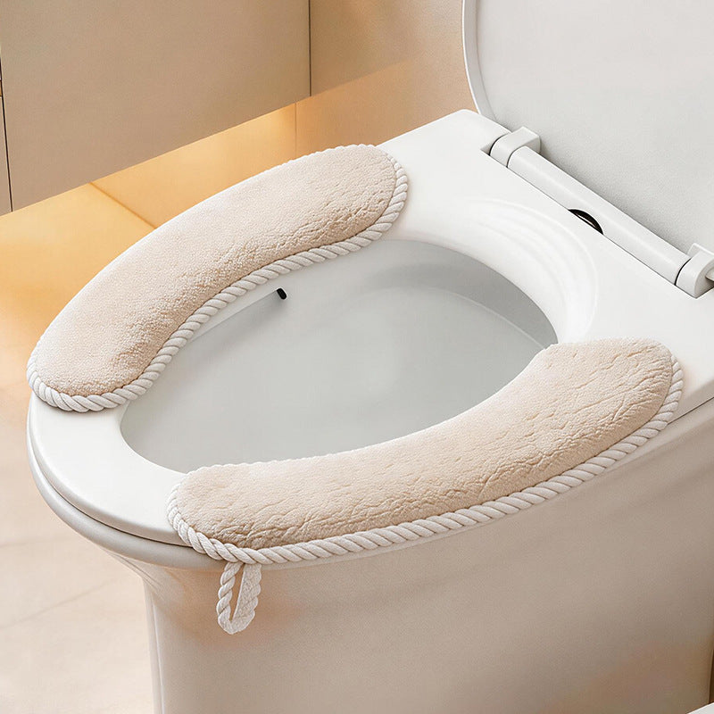 2026 New Toilet Seat Cushion, Adhesive, Thickened, Waterproof, All-Season Universal, Washable