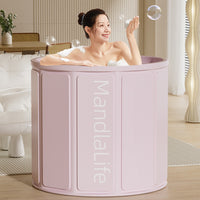 Foldable Portable Bathtub for Adults and Kids - Insulated Soaking Tub