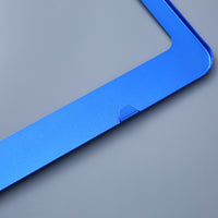 Aluminum Alloy Car License Plate Frame for US Standard Plates, Thickened Multi-Color Auto Tag Holder