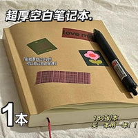 A5 Notebook Sketchbook Lined Blank Journal Simple Notepad