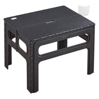 Kids Portable Folding Plastic Activity Table for Indoor Outdoor Camping Picnic