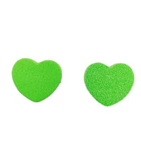 Mini Heart-Shaped Double-Sided Nail File Sponge Block for Manicure Polishing